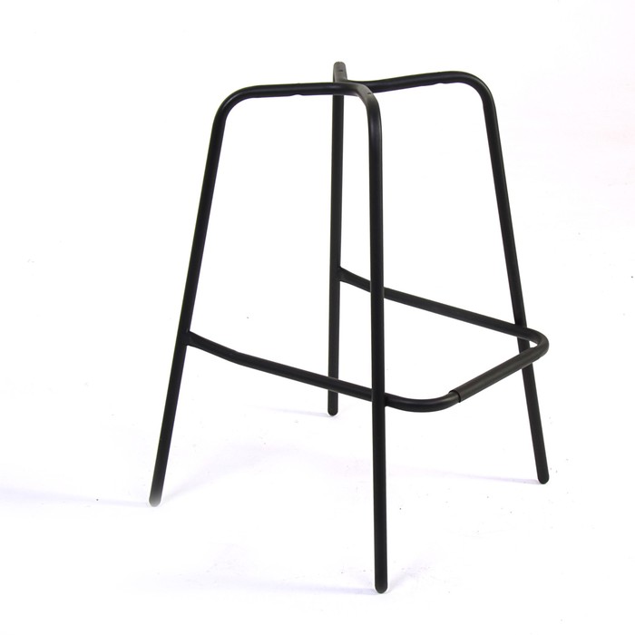 Стул барный Sheffilton голубой/черный муар