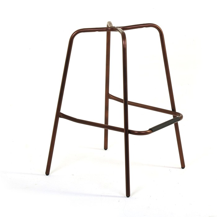 Стул барный Sheffilton зеленый/медный металлик