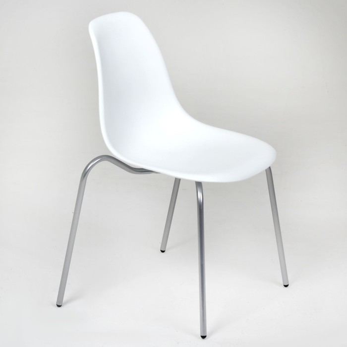 Стул Sheffilton белый/хром лак