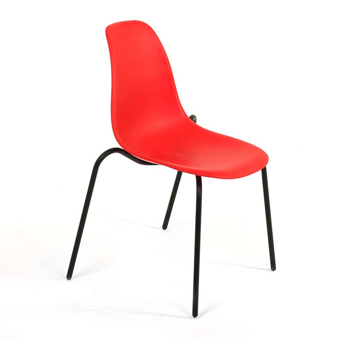 Стул Sheffilton красный/черный муар