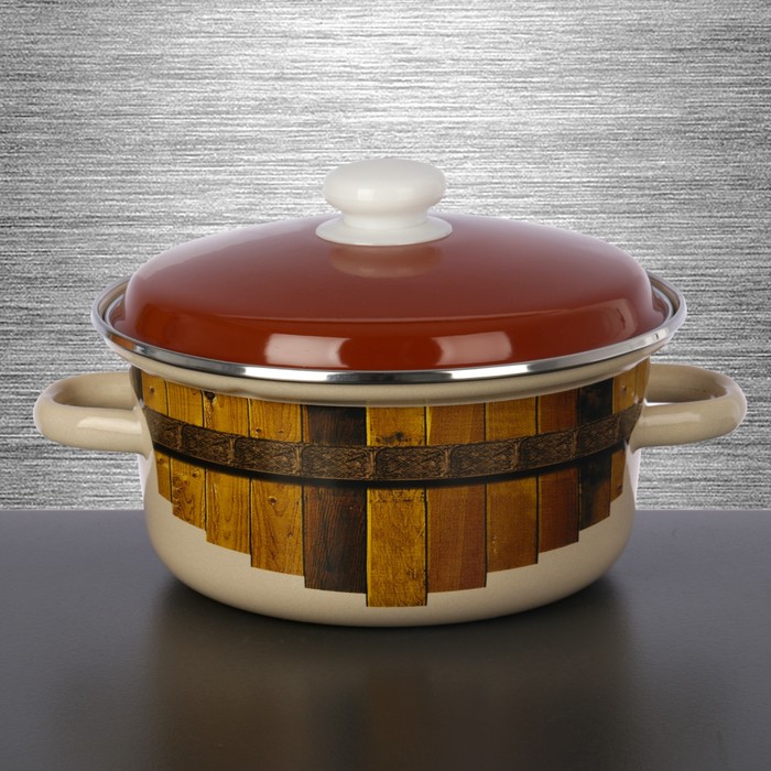 Кастрюля цилиндрическая 3 л "Тын"