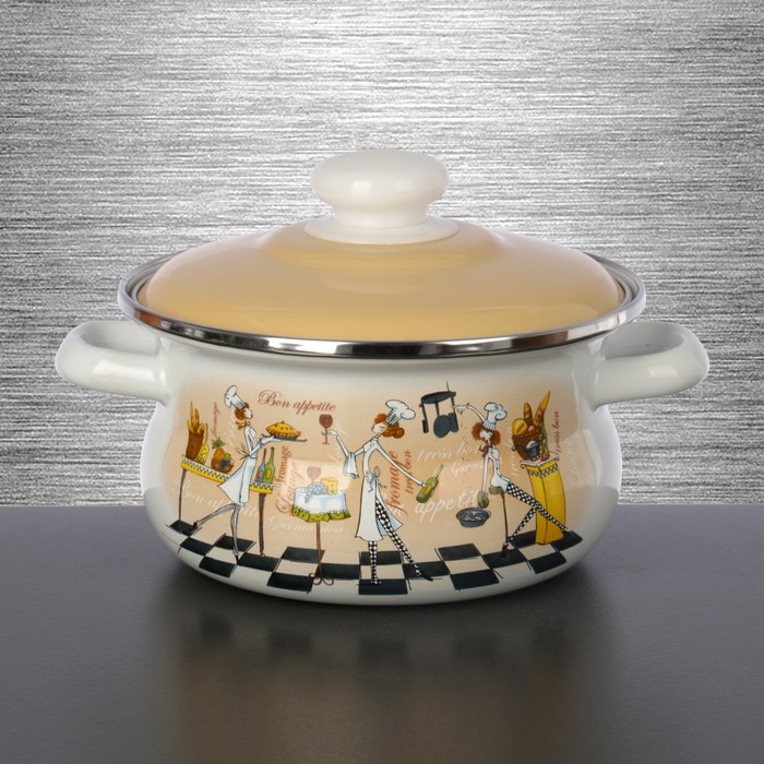 Кастрюля цилиндро-сферическая 2,5 л "Гурманика"