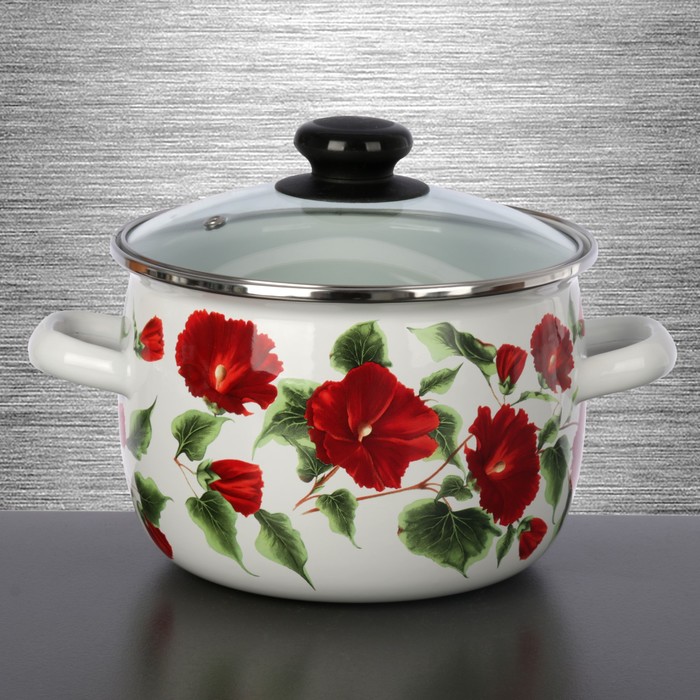 Кастрюля сферическая 3,5 л "Каркаде"