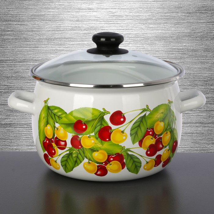 Кастрюля сферическая 5 л "Вкусняшка"