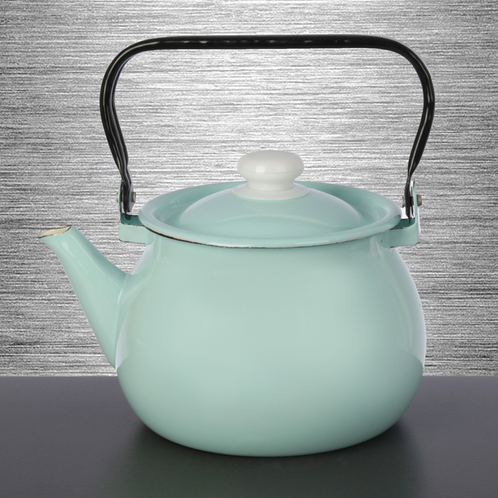 Чайник 2 л "Бирюзовый", с крышкой