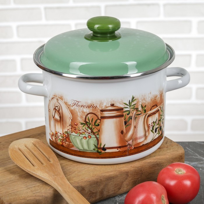 Набор кастрюль "Флоренция", 3 шт: 2 л, 3,5 л, 5,5 л