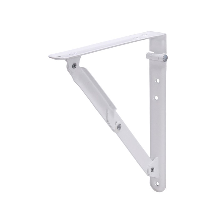 Кронштейн складываемый L7461WH, белый 20x20см