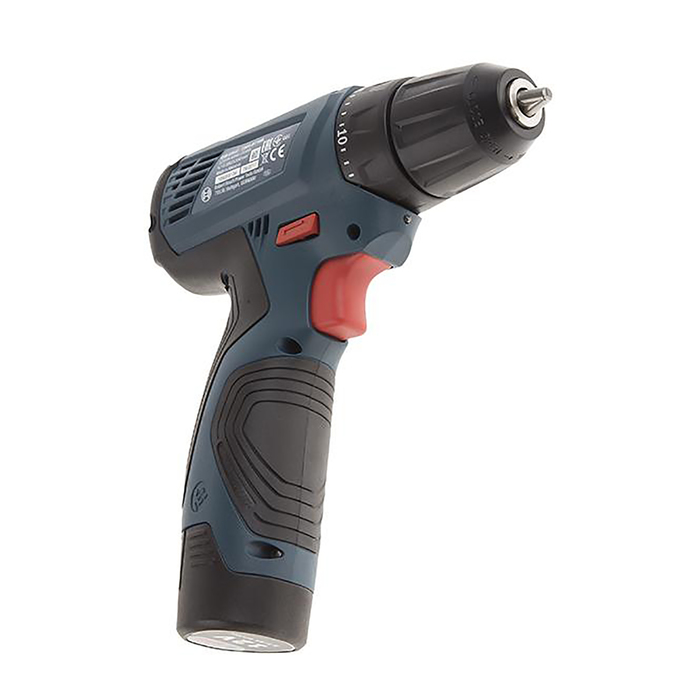 Аккумуляторная дрель-шуруповерт Bosch GSR 120-LI (0.601.9F7.001), 12В, 2х1.5Ач