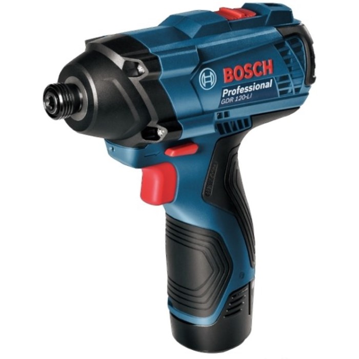 Аккумуляторный ударный гайковерт Bosch GDR 120-LI (0.601.9F0.000), 1/4",12В, БЕЗ АКК. И ЗУ