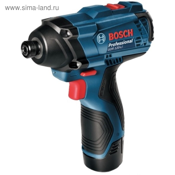 Аккумуляторный ударный гайковерт Bosch GDR 120-LI (0.601.9F0.000), 1/4