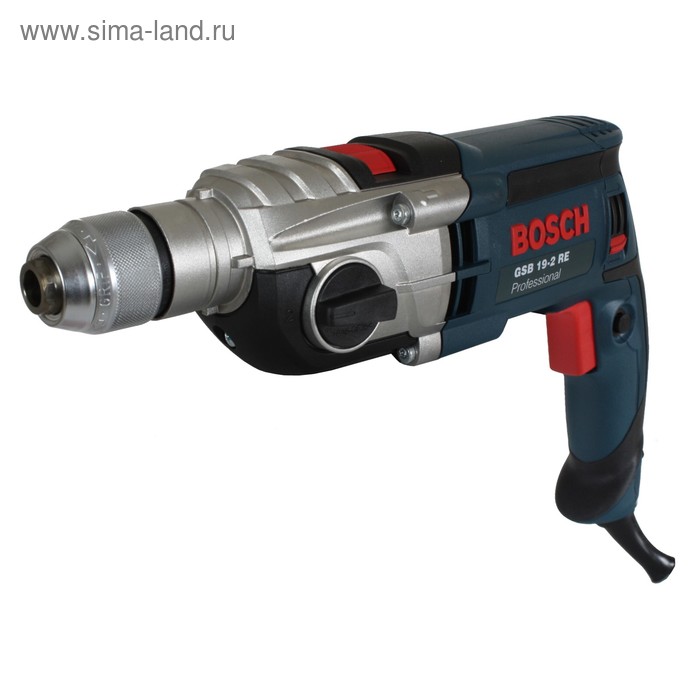 Ударная дрель Bosch GSB 19-2 RE 060117B500 850 Вт БЗП 13 мм кейс 1131000₽
