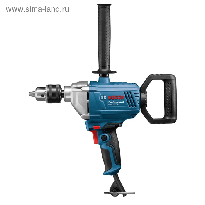 Дрель Bosch GBM 1600 RE 06011B0000 850 Вт ключевой патрон 16 мм 1351800₽