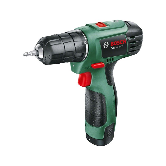 Аккумуляторная дрель-шуруповерт Bosch EasyDrill 1200 (0.603.9A2.10A), 12В, 1.5Ач, БЗП 10мм
