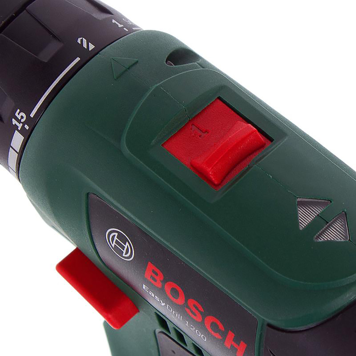 Аккумуляторная дрель-шуруповерт Bosch EasyDrill 1200 (06039A210B), 12В, 2х1.5Ач, БЗП 10мм