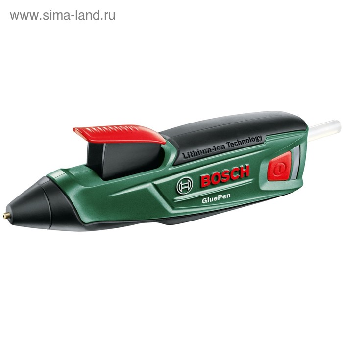 Аккумуляторный клеевой пистолет Bosch Glue Pen (0.603.2A2.020), 3.6В, 1.5Ач, стержни 7 мм