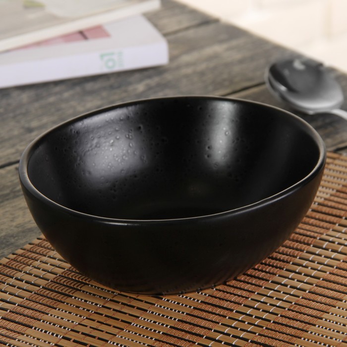 Миска 18 см "Космос", 500 мл, цвет черный