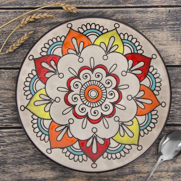 Тарелка обеденная 27 см "Жар-птица"