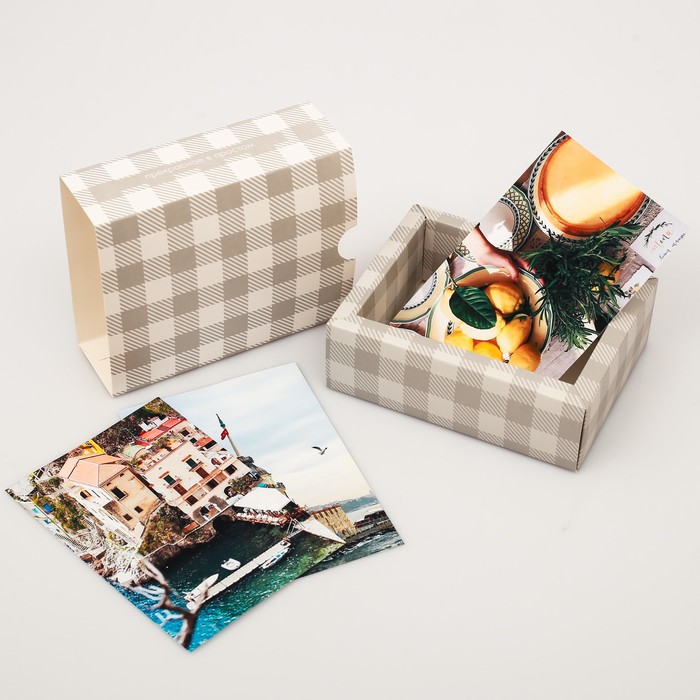 Складная коробка «Прекрасное в простом», 12,6 х 10,2 х 4 см