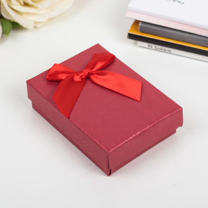 Коробка подарочная 7 х 9 х 2,5 см МИКС