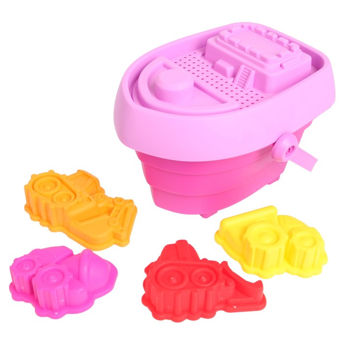 Песочный набор "Кораблик", 10 предметов, МИКС