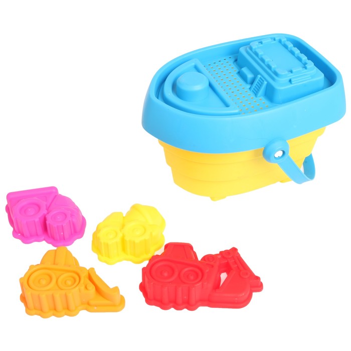 Песочный набор "Кораблик", 10 предметов, МИКС