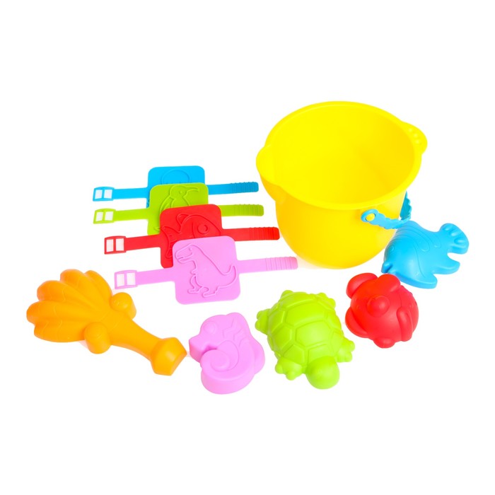 Песочный набор "Песочек", 10 предметов, МИКС
