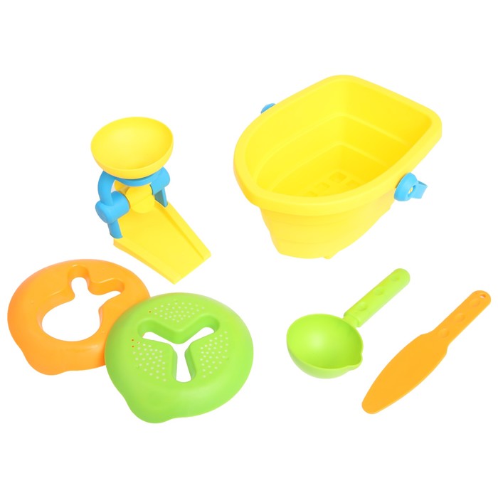 Песочный набор "Лодочка", 6 предметов, МИКС