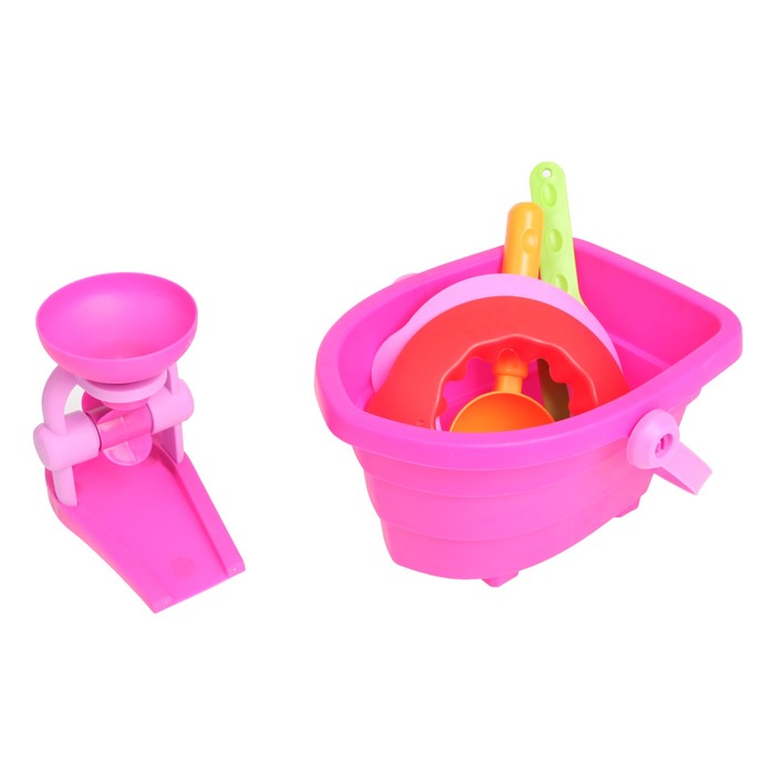 Песочный набор "Лодочка", 6 предметов, МИКС