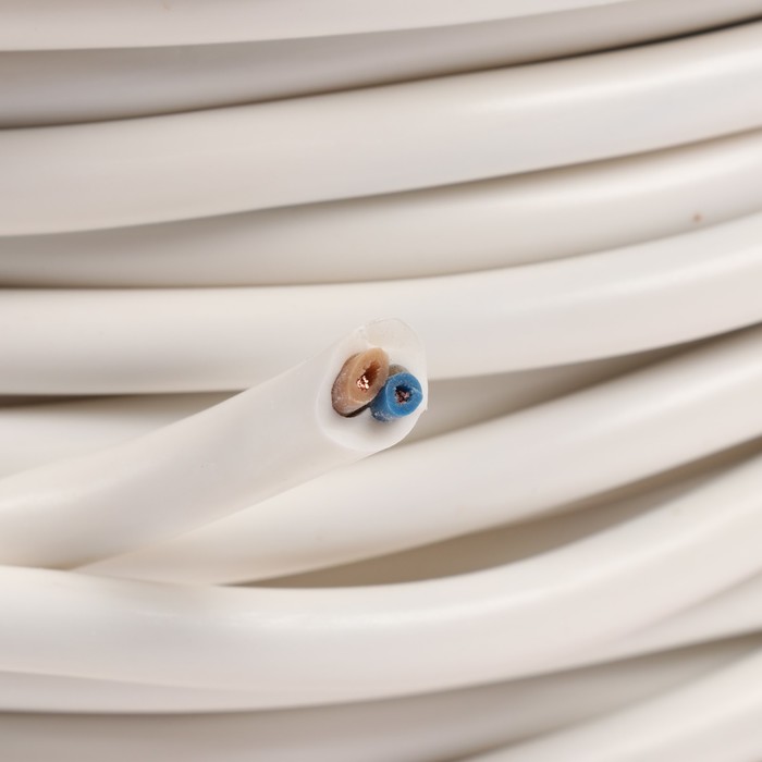 Провод "Альгиз К", ПВС, 2 х 1.5 мм2, 100 м, белый