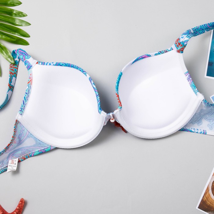 Бюстгальтер купальный женский FIJI SB1009 цвет голубой, р-р 75C