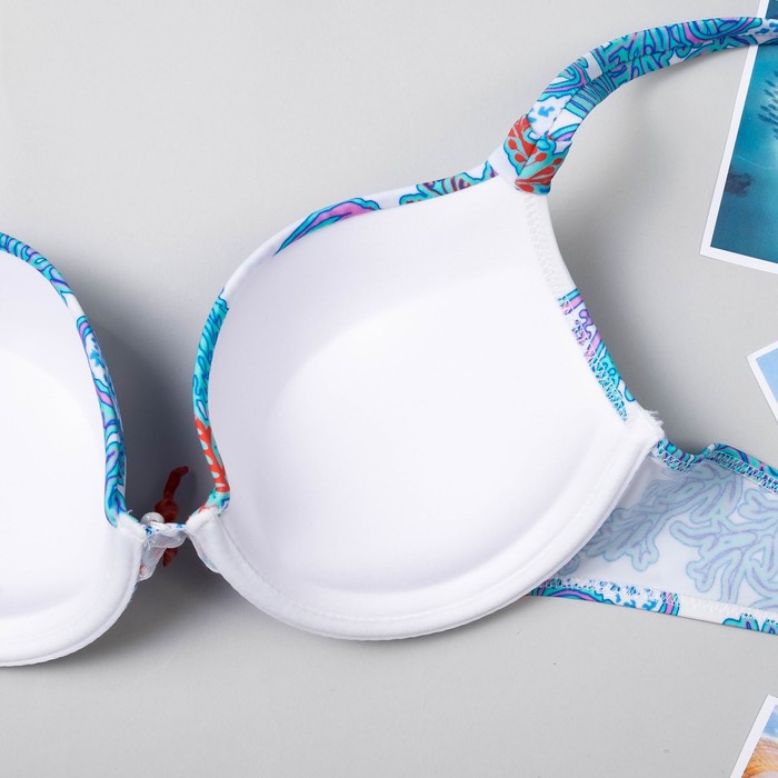 Бюстгальтер купальный женский FIJI SB1009 цвет голубой, р-р 80D