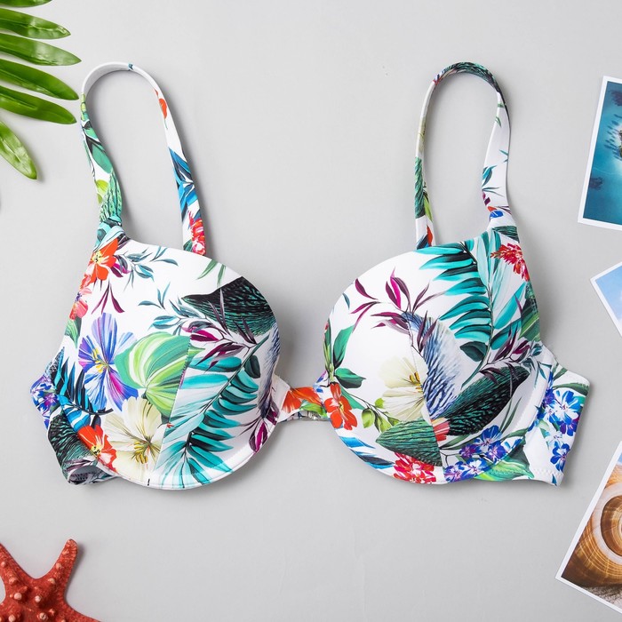 Бюстгальтер купальный женский TAHITI SB1005 цвет белый, р-р 75A