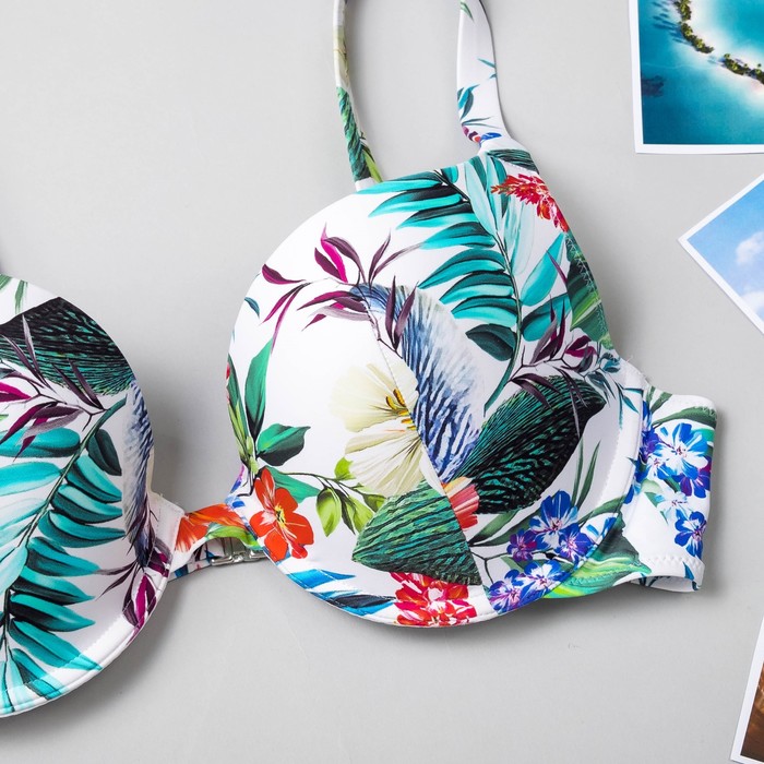 Бюстгальтер купальный женский TAHITI SB1005 цвет белый, р-р 75A