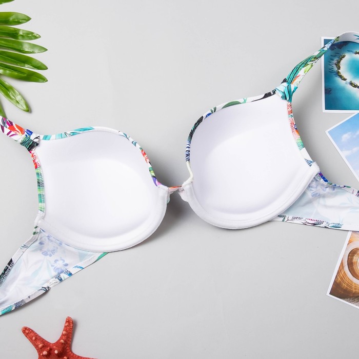 Бюстгальтер купальный женский TAHITI SB1005 цвет белый, р-р 75A