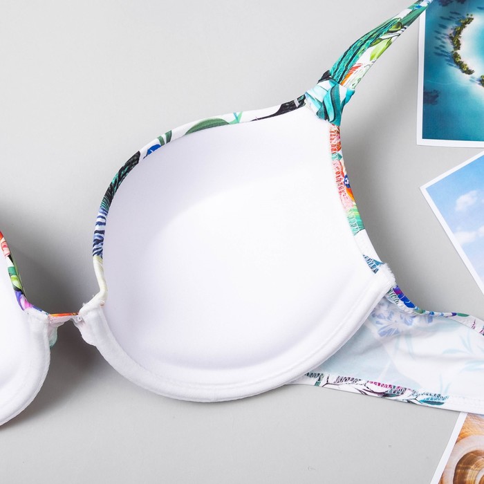 Бюстгальтер купальный женский TAHITI SB1005 цвет белый, р-р 75A