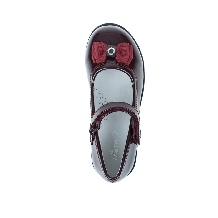 Туфли школьные SC-21069 (бордовый) (р. 30)