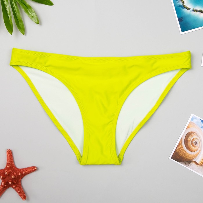 Трусы купальные женские BALI SP4011 цвет лайм, р-р 44 (94)