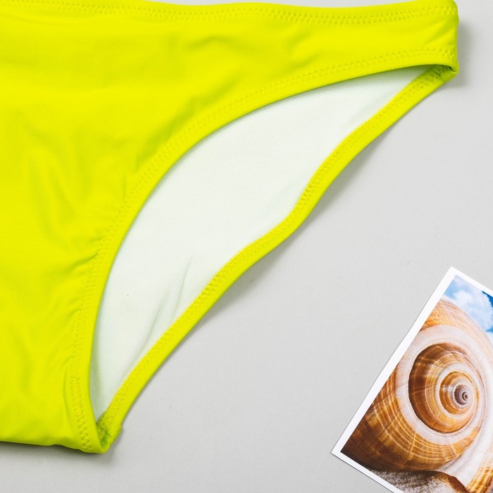 Трусы купальные женские BALI SP4011 цвет лайм, р-р 44 (94)