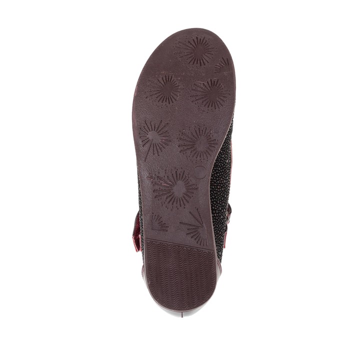 Туфли школьные для девочки SC-21448 (бордовый) (р. 32)