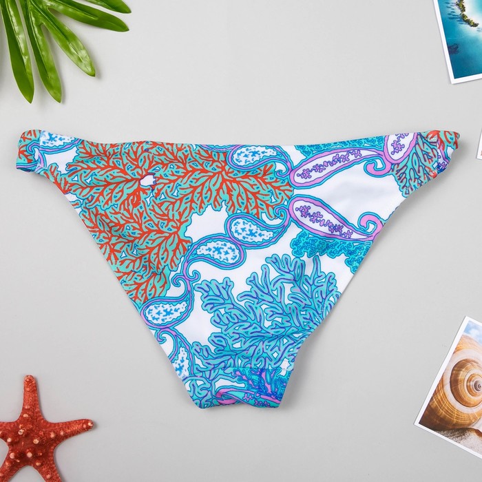 Трусы купальные женские FIJI SP4007 цвет голубой, р-р 44 (94)