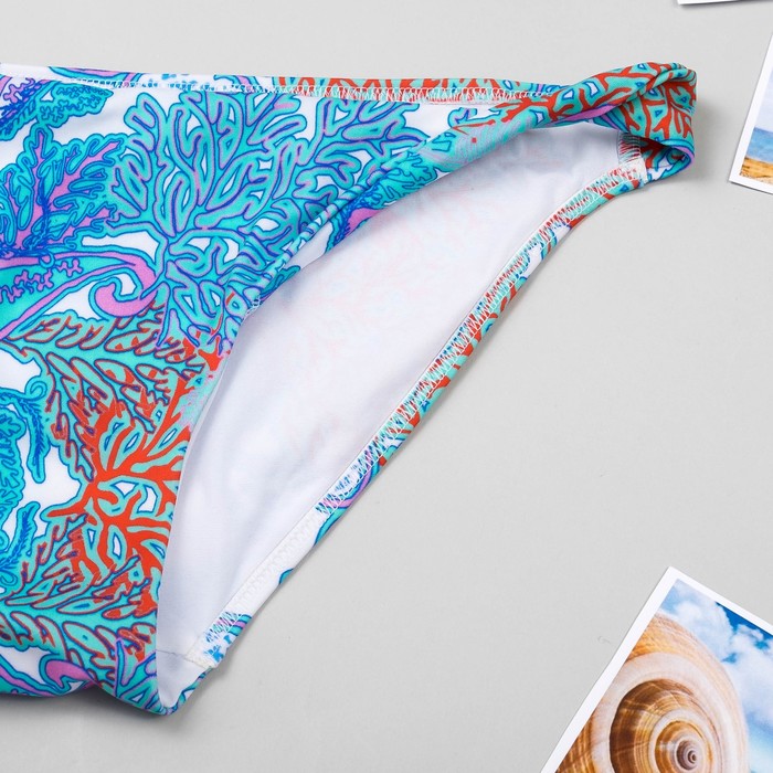 Трусы купальные женские FIJI SP4007 цвет голубой, р-р 46 (98)