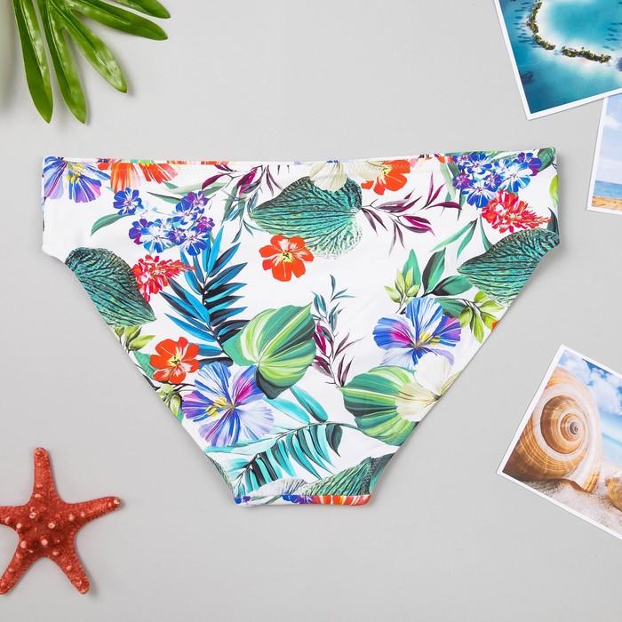 Трусы купальные женские TAHITI SP3001 цвет белый, р-р 48 (102)