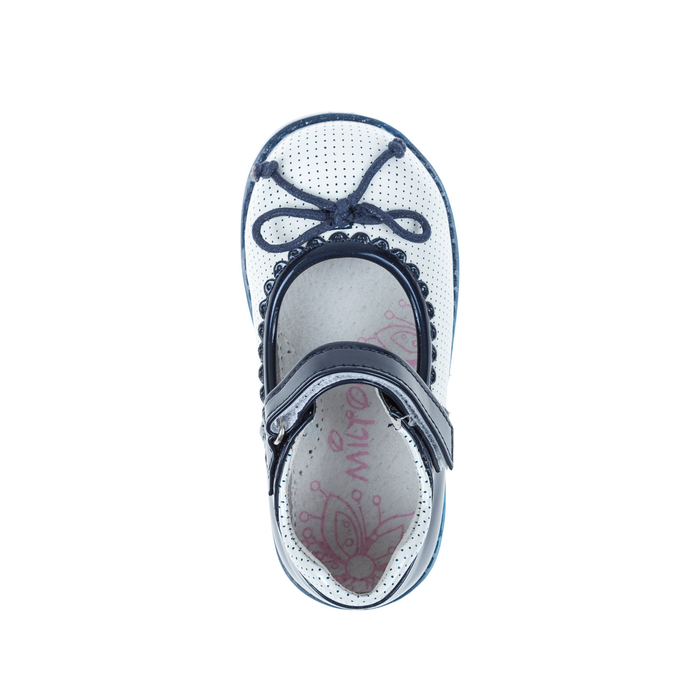 Туфли дошкольные SC-21055 (синий/белый) (р. 26)