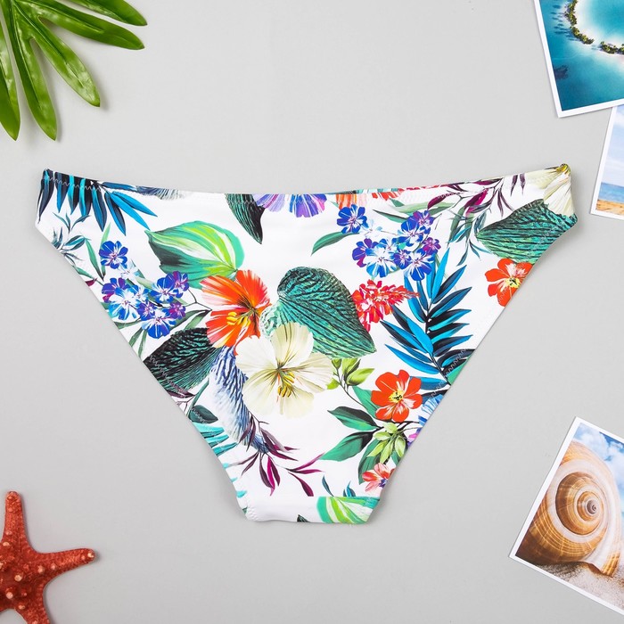 Трусы купальные женские TAHITI SP4008 цвет белый, р-р 42 (90)