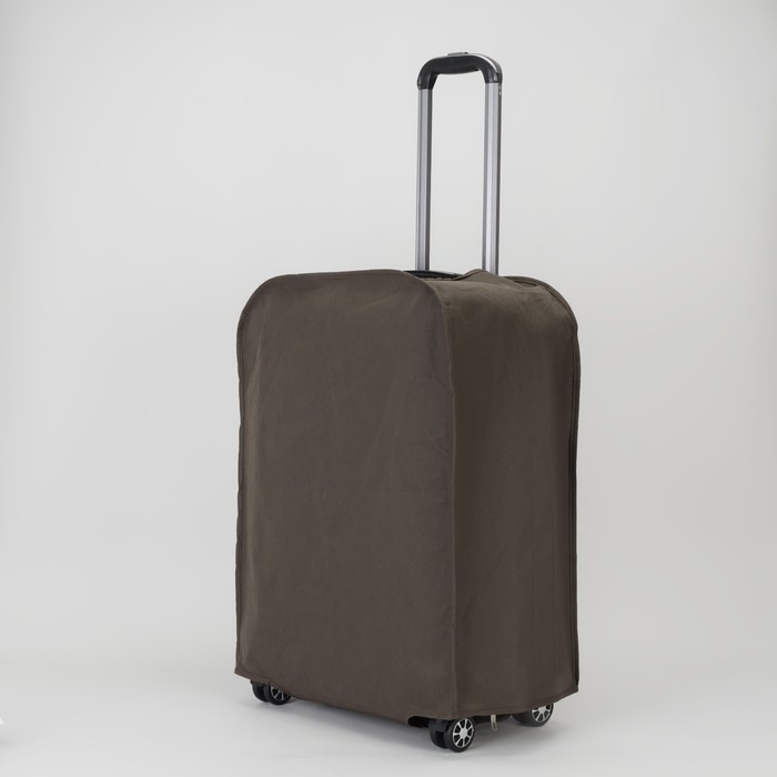 Чехол для чемодана, 20", цвет коричневый