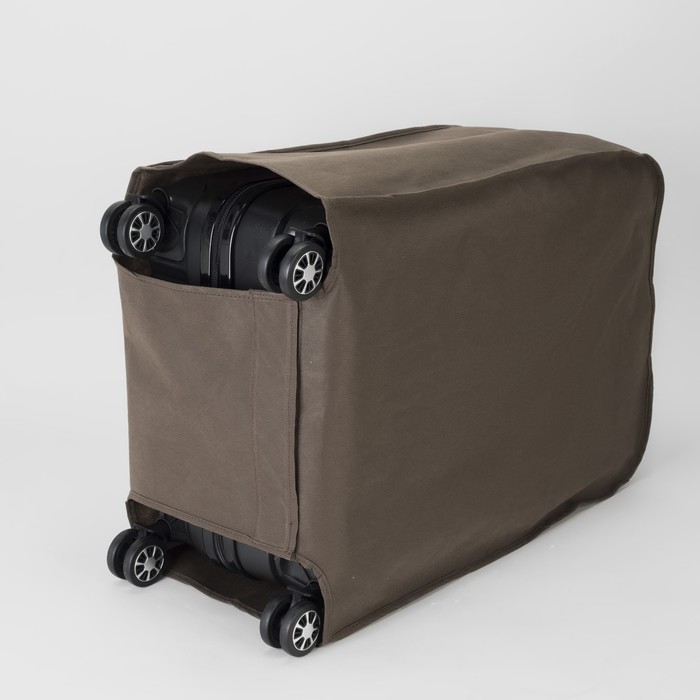 Чехол для чемодана, цвет коричневый