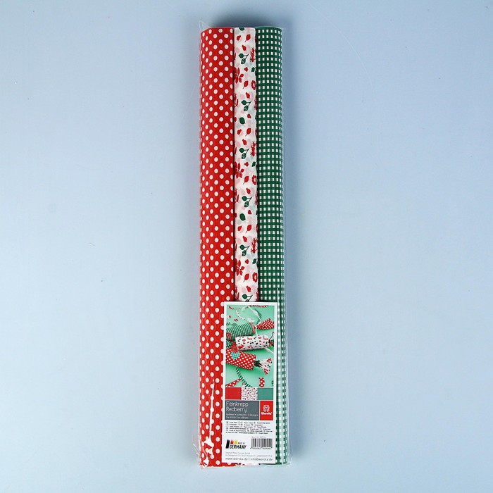 Бумага крепированная Redberry, 3 цвета микс, 32 г/м², 50 x 200 см, цена указана за 1 лист