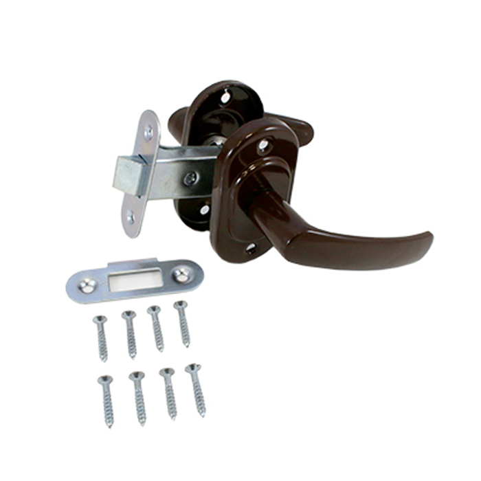 Защелка дверная Димитровград "Омега" 2.06, коричневая