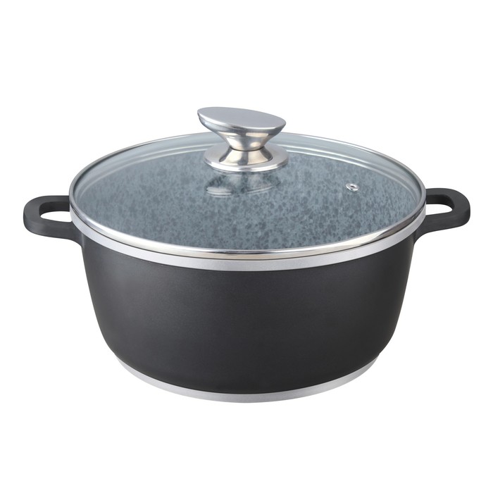 Кастрюля 6 л GRANITE с гранитным покрытием