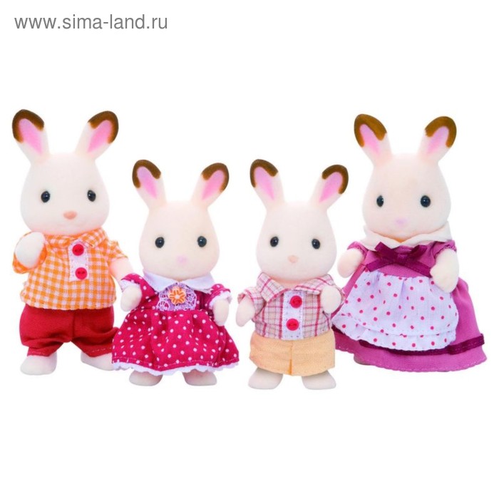 фото Набор «семья шоколадных кроликов» sylvanian families